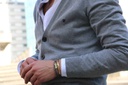 MiraGaya - gold grey vintage leather