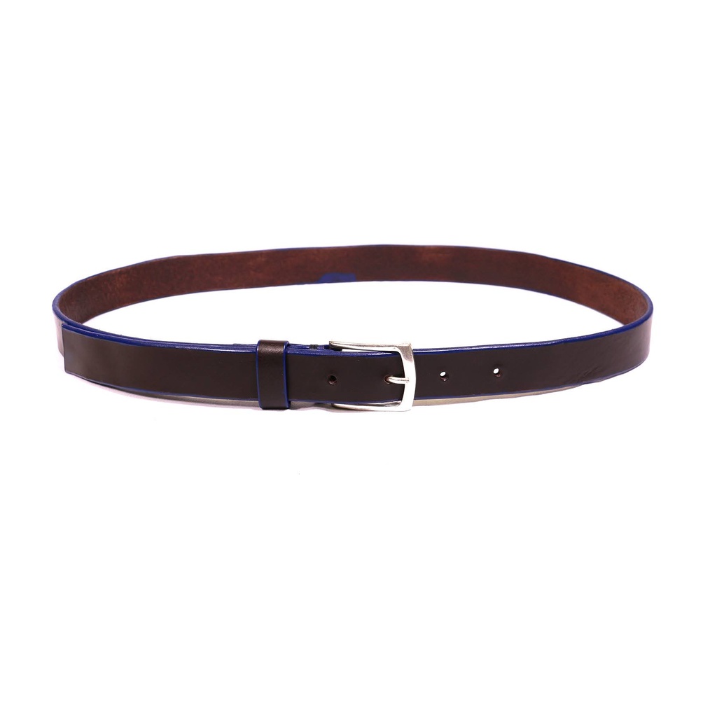 Doomed Belt - dark chocolate &amp; blue