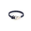 Ribeira Silver  - vintage leather navy blue