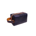 Hellish Toiletry Bag - dark blue &amp; terracota